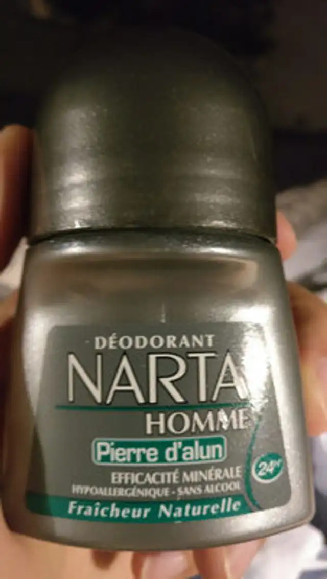 Déodorant Narta Homme Pierre d'Alun