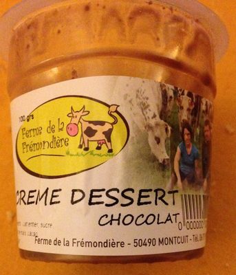 Crème dessert chocolat