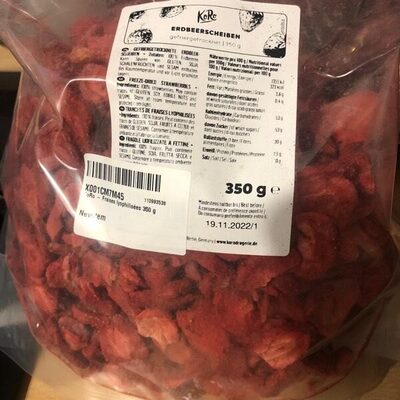 Fraises Lyophilisées