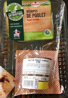 Decoupe de poulet façon chorizo