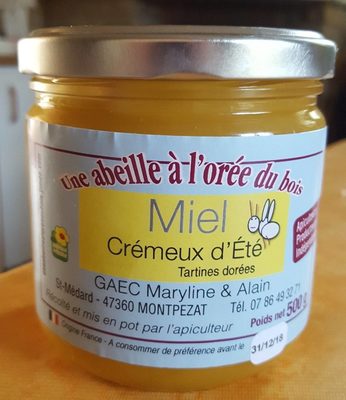 Miel crémeux  d'été