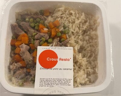 Emince de porc au caramel