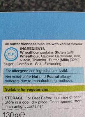 All butter viennese swirls