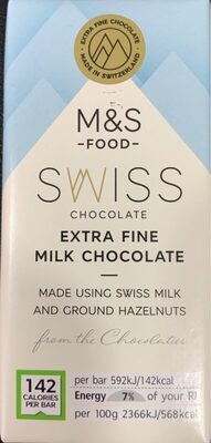 M&S SWISS Chocolate