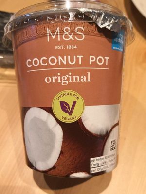 Coconut pot original front packaging
