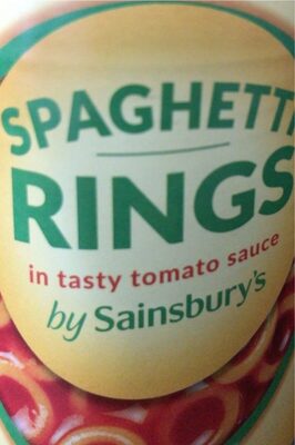 Spaghetti Rings front packaging