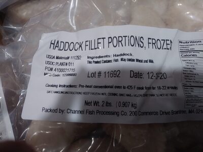 Haddock Fillet Portions