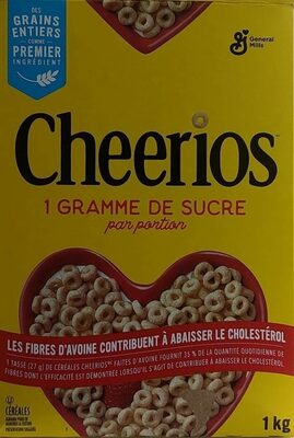 Cheerios 1g de sucre