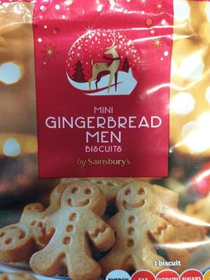 Mini Gingerbread Men Biscuits