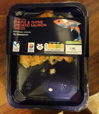 Maple and Thyme Smoked Salmon