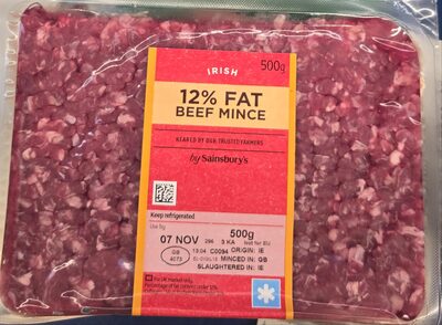 12% Fat Beef Mince