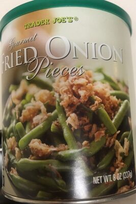 Gourmet Fried Onion Pieces front packaging