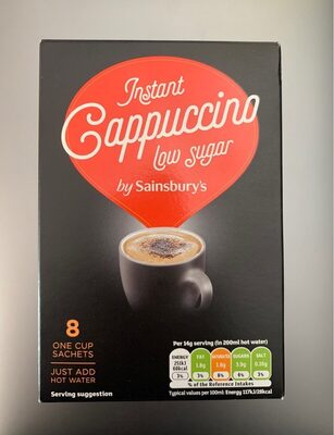 Instant Capuccino Low Sugar