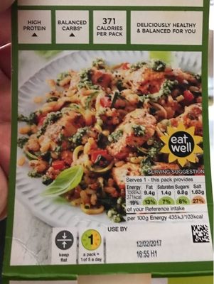 Mediterranean Nourish Bowl front packaging