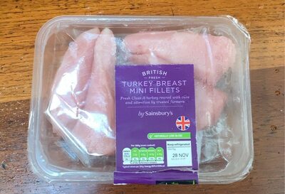 Turkey Breast Mini Fillets front packaging