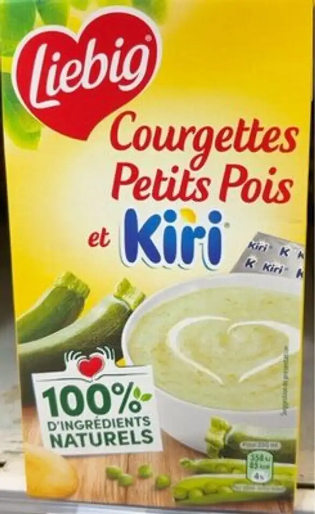 Courgettes Petits Pois et Kiri
