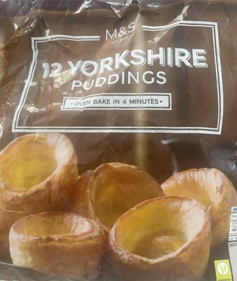 12 yorkshire pudgings