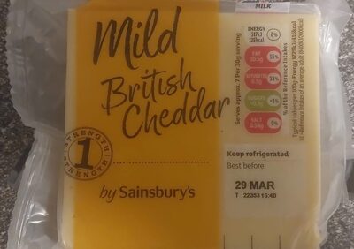 Mild British chedder
