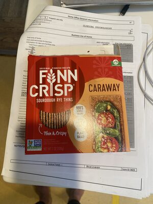 Caraway Sourdough Rye Thins