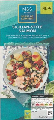 Sicilian-Style Salmon