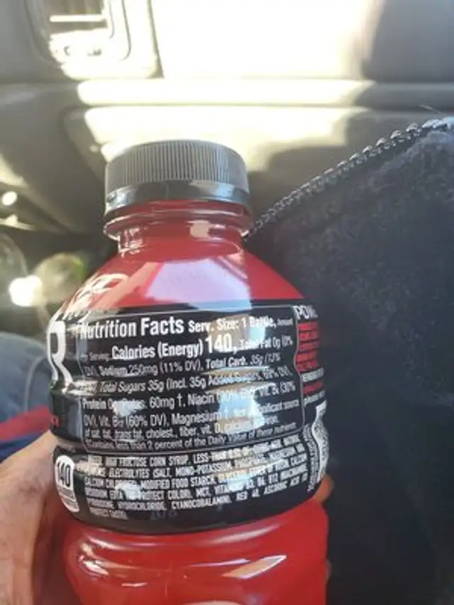 Unknown ingredients label
