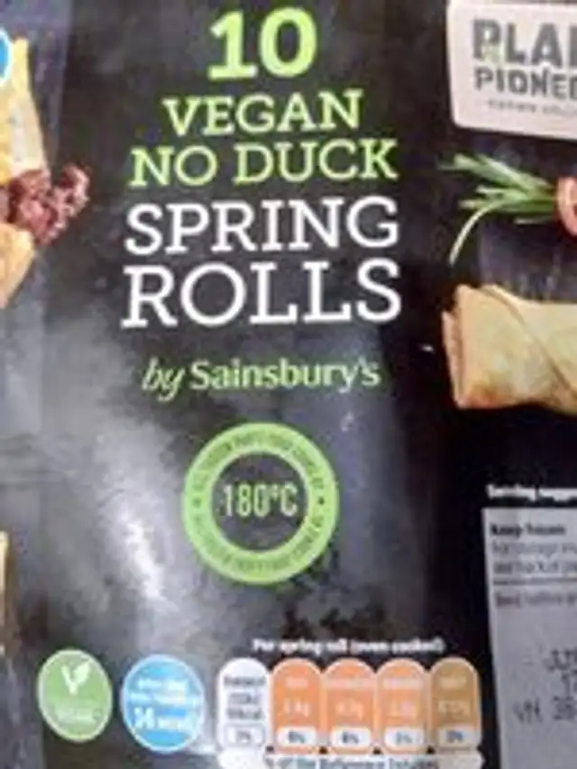 Vegan spring rolls