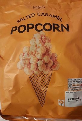 Salted caramel popcorn