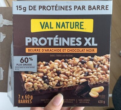 Protéines XL beurre d'arachide et chocolat noir