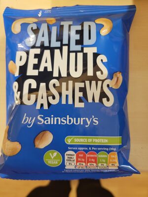 Salted Peanuts & Cashews