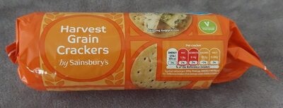 Harvest grain crackers