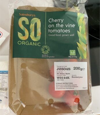 Cherry on the vine tomatoes