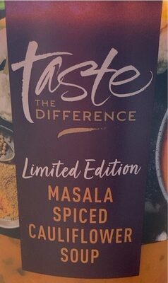 Masala spiced cauliflower soup