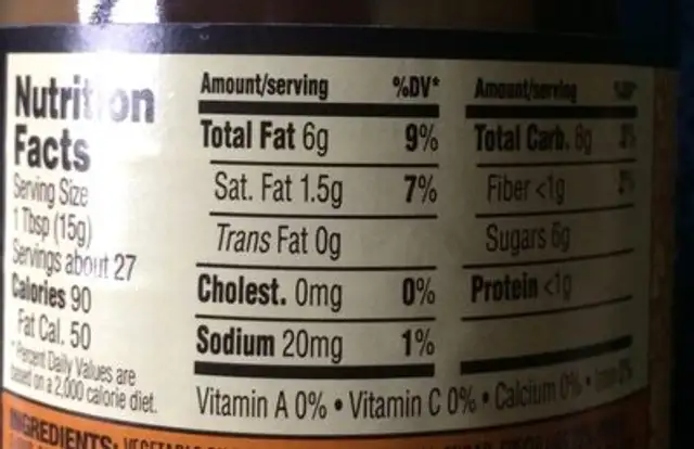 speculoos cookie & cocoa swirl nutrition facts table