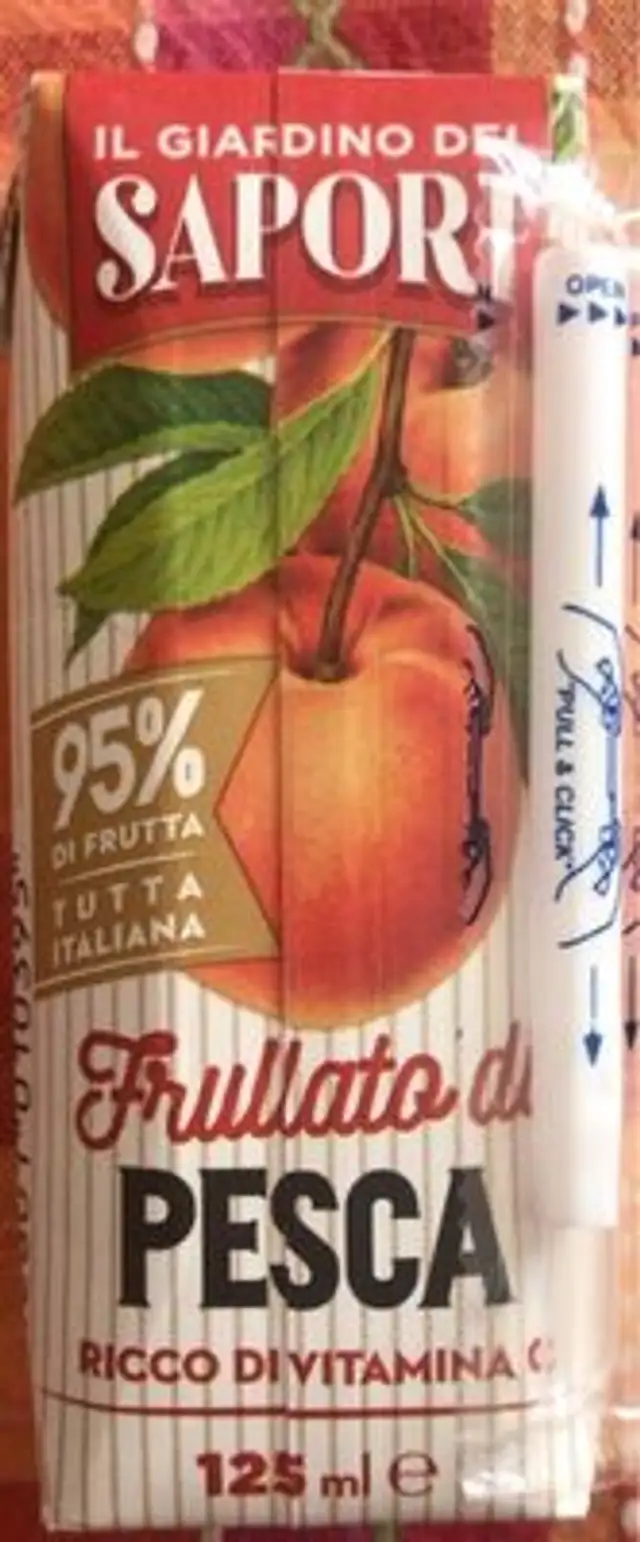 frullato di pesca