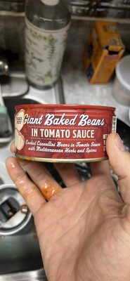 Giant Baked Beans in Tomato Sauce