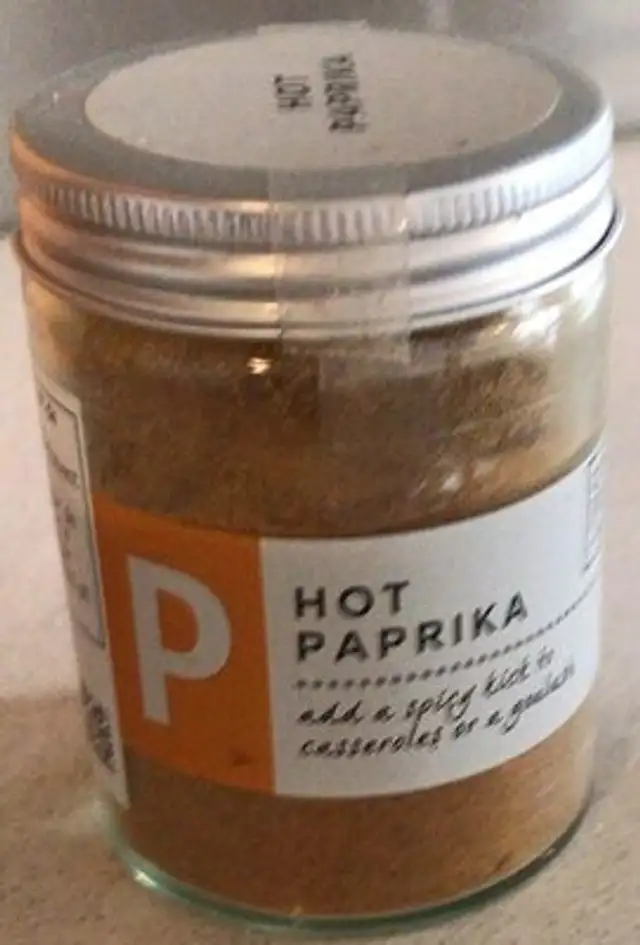 Hot paprika