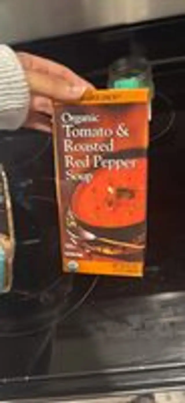 Organic Tomato & Roasted Red Pepper Soup