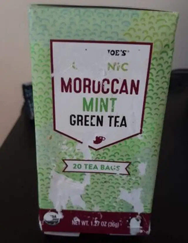 Organic maroccan mint green tea
