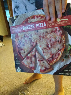 Trader Joe's Cheeze Pizza