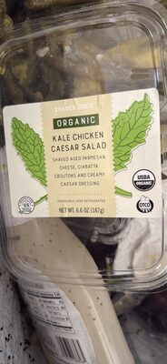 Organic Kale Chicken Caesar Salad