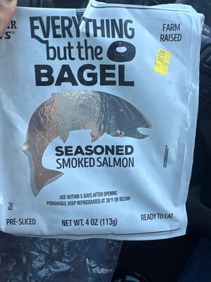 EVERYTHING but the BAGEL SEASONED SMOKED SALMON