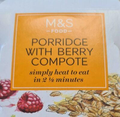 Porridge with Berry compote