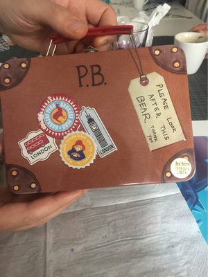 Paddington valise chocolat