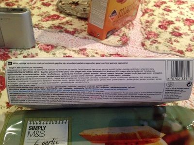 Chicken Korma with Spiced Basmati Rice