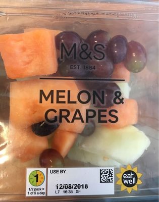 Melon raisins front packaging