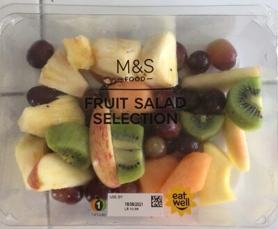 Fruit salad selection