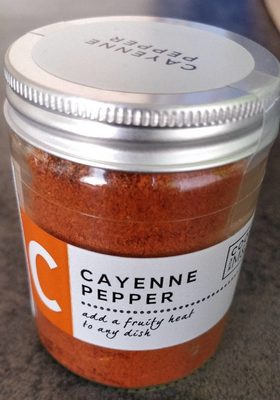 Poudre de cayenne front packaging