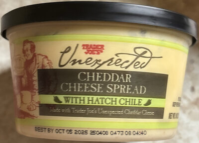 Unexpected Cheddar Cheese Spread with Hatch Chile