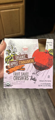 Organic Apple Cinnamon Fruit Sauce Crushers