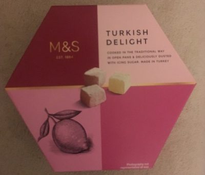 Turkish Delight - Loukoums front packaging